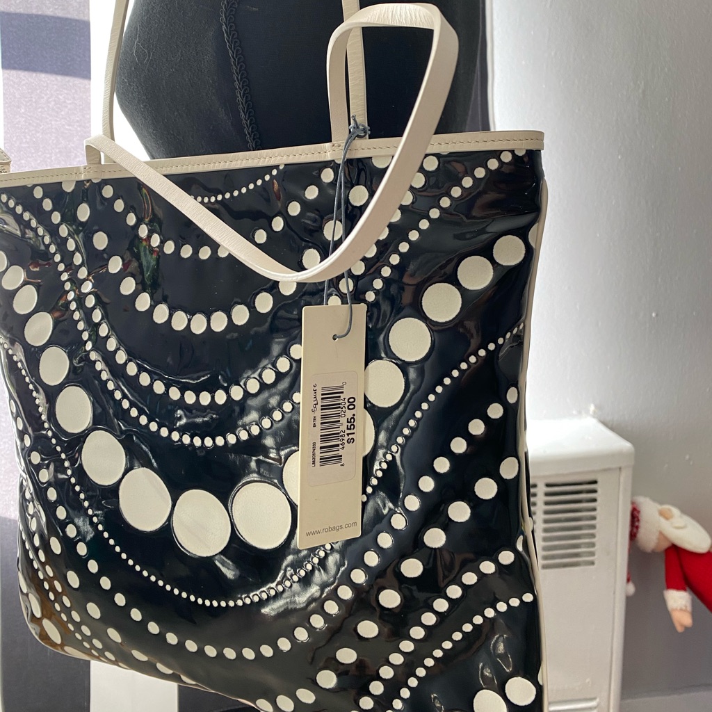 Ro Black And White Bag New York Brand
